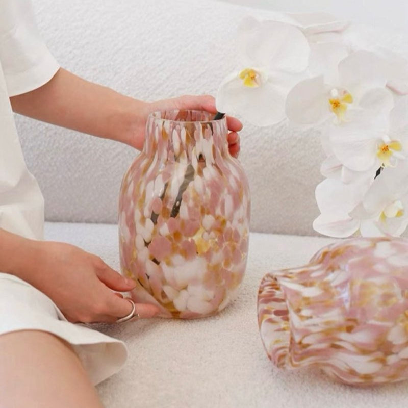 Handblown Nossa Ripple Vases-3