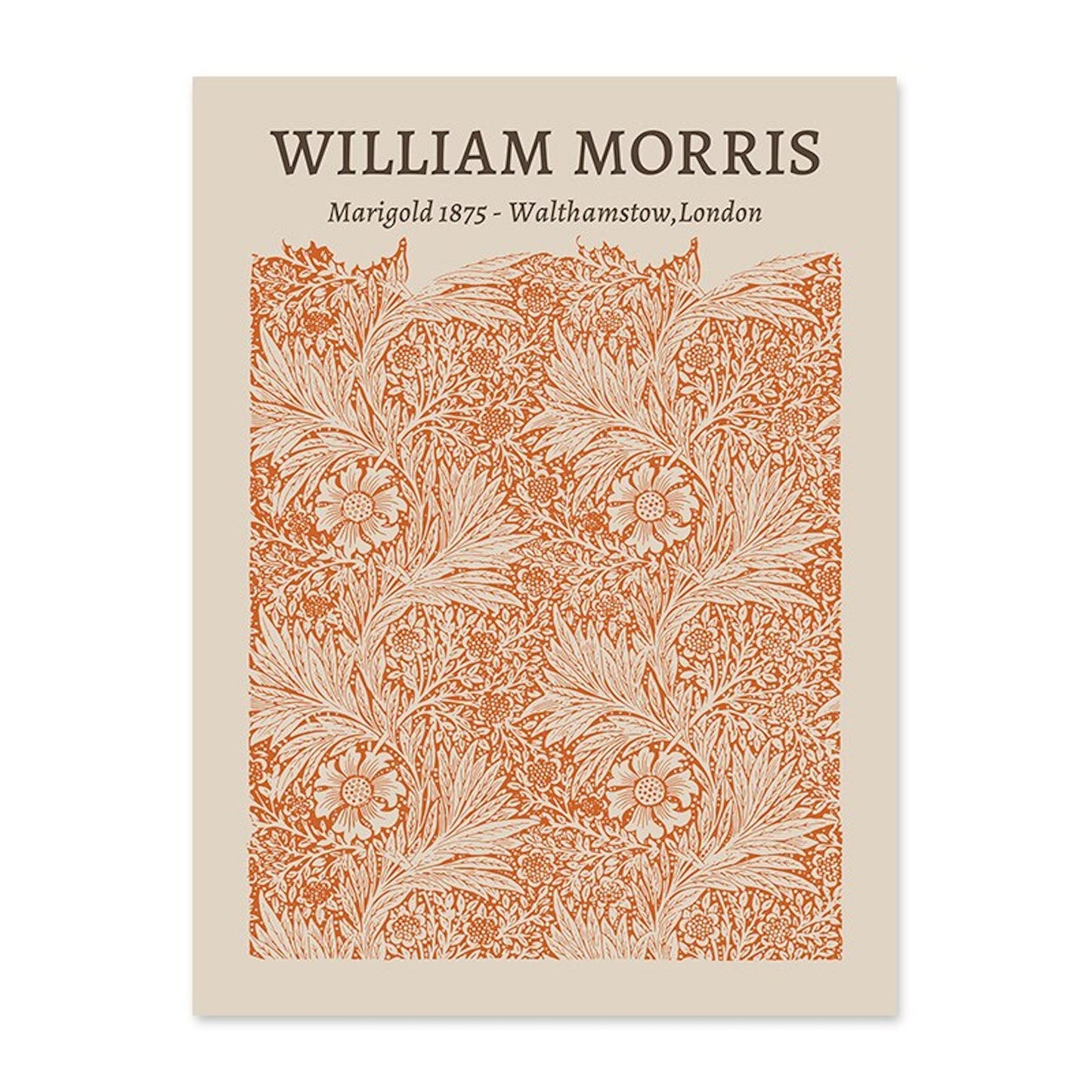 Poster William Morris Picasso und Andy Warhol als Deko Print ohne Rahmen-5