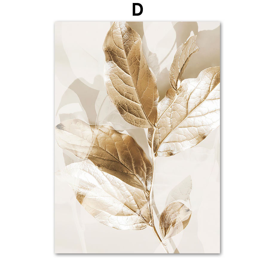 Poster Meer Pampasgras Beige Gold I Wandbilder Wohnzimmer & Schlafzimmer I Deko Print Bilder I ohne Rahmen-5