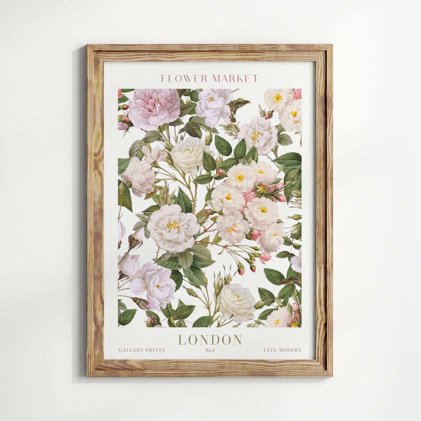 Poster Flower Market Blumen V2 | Botanische Wand Kunst I Wandbilder Wohnzimmer Küche Schlafzimmer Flur | Kunst Druck I ohne Rahmen-7
