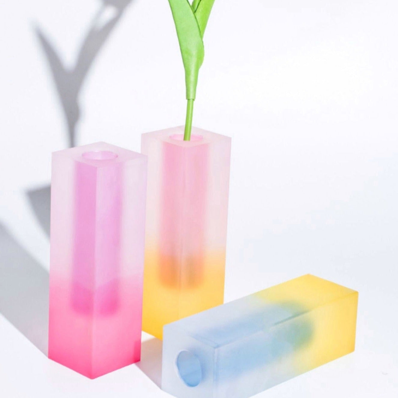 Iridescence Vase - Modern Whimsical Eclectic Decorative Table Setting Centerpiece Vase-0