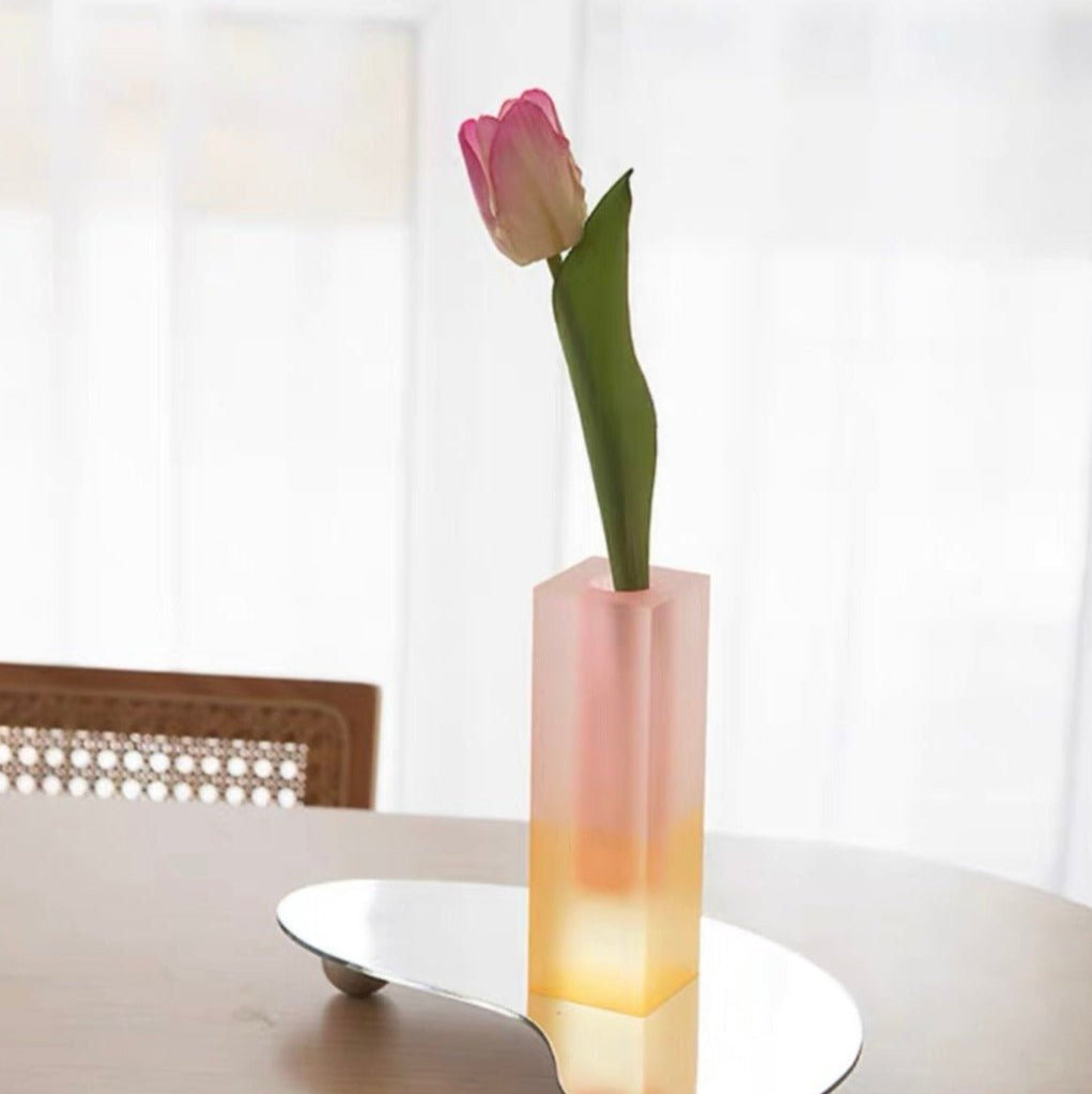 Iridescence Vase - Modern Whimsical Eclectic Decorative Table Setting Centerpiece Vase-4