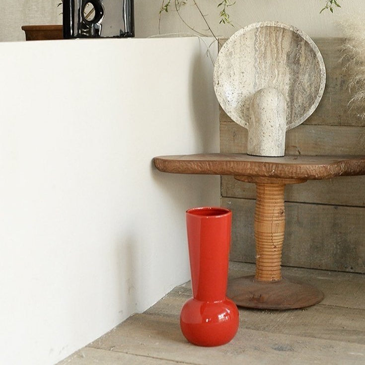 Bauhaus Style Ceramic Art Deco Vase-4