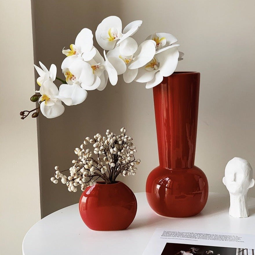 Bauhaus Style Ceramic Art Deco Vase-5