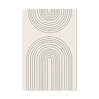 Poster Boho in Senffarben und Ockarfarben als Deko Print ohne Rahmen-5