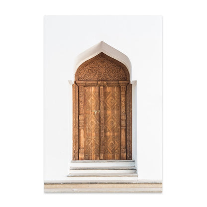 Poster Islamische Kalligraphie Boho Abstrakt I Wandbilder Wohnzimmer & Schlafzimmer I Deko Print Bilder I ohne Rahmen-1