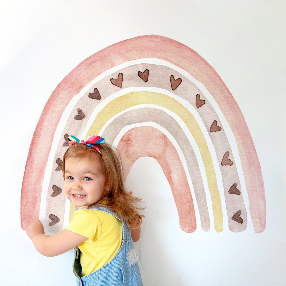 Sticker Kinderzimmer Wandaufkleber Boho Stil I Wand Deko I Wandtattoos I Sticker Set-0