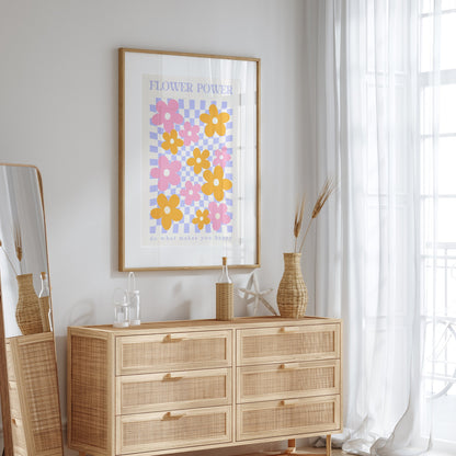 Poster Flower Market Blumen | Botanische Wand Kunst I Wandbilder Wohnzimmer Küche Schlafzimmer Flur | Kunst Druck I ohne Rahmen-4