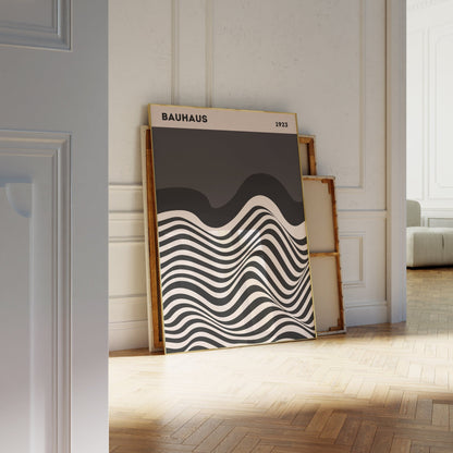 Bauhaus Ausstellung Poster I Geschenkidee I Bauhaus Design I Bauhaus Wandkunst I Wand Deko I Deko Print ohne Rahmen-0