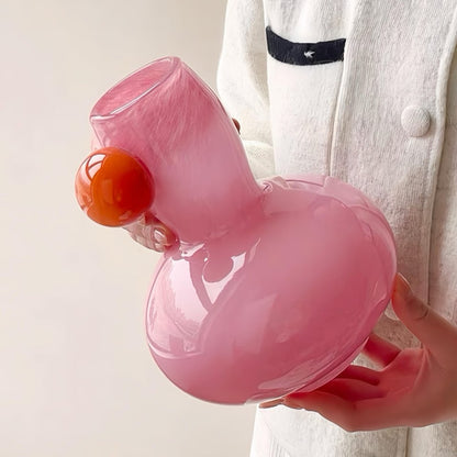 Jelly Bean Bud Vase - Whimsical Dopamine Centerpiece Vase for Gorgeous Tablescape-5