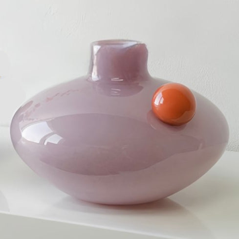 Jelly Bean Turnip Vase - Whimsical Dopamine Table Setting Centrepiece-0