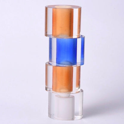 Modern Crystal Nugget Vase, Contemporary Table Setting Centrepieces-6